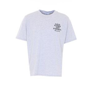 Family First Milano Men Love Family Not Fashion Print T-Shirt With Logo